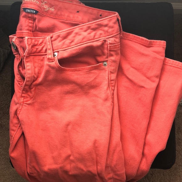 AE Coral Skinny Pants Size 6 - Picture 1 of 4